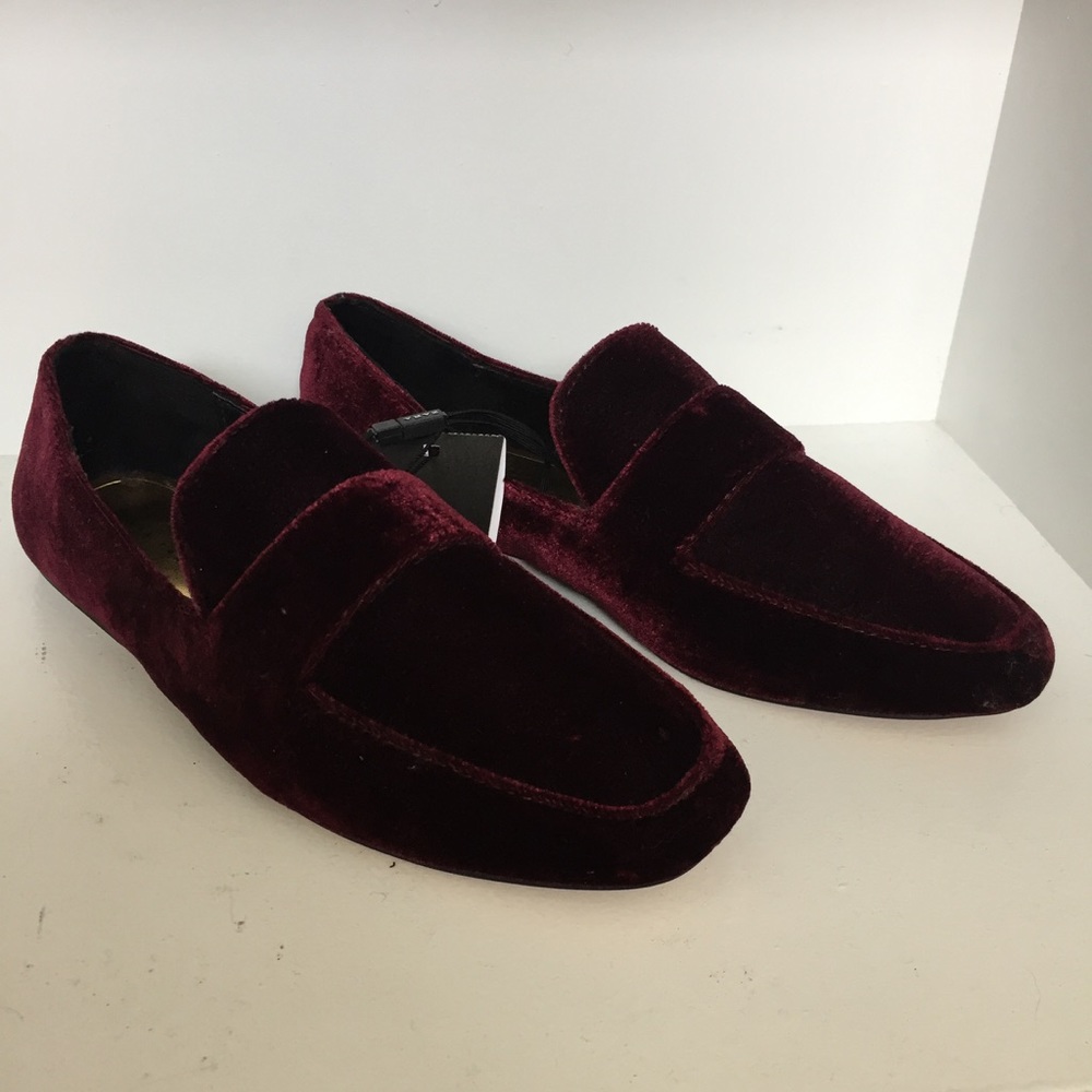Zara Velvet Loafers